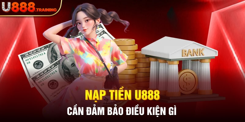 Các yếu tố cần đảm bảo khi nạp tiền U888